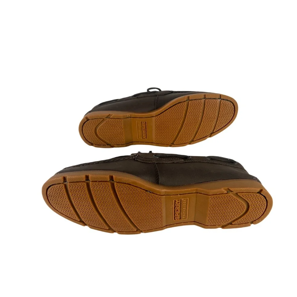 Sperry Men's Leeward 2-Eye Houndstooth‎ Boat Shoes Blue 11.5 wide